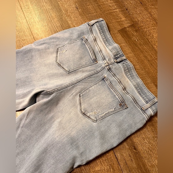 LuLaRoe Distressed Light Blue Boyfriend Jeans - Picture 3 of 5